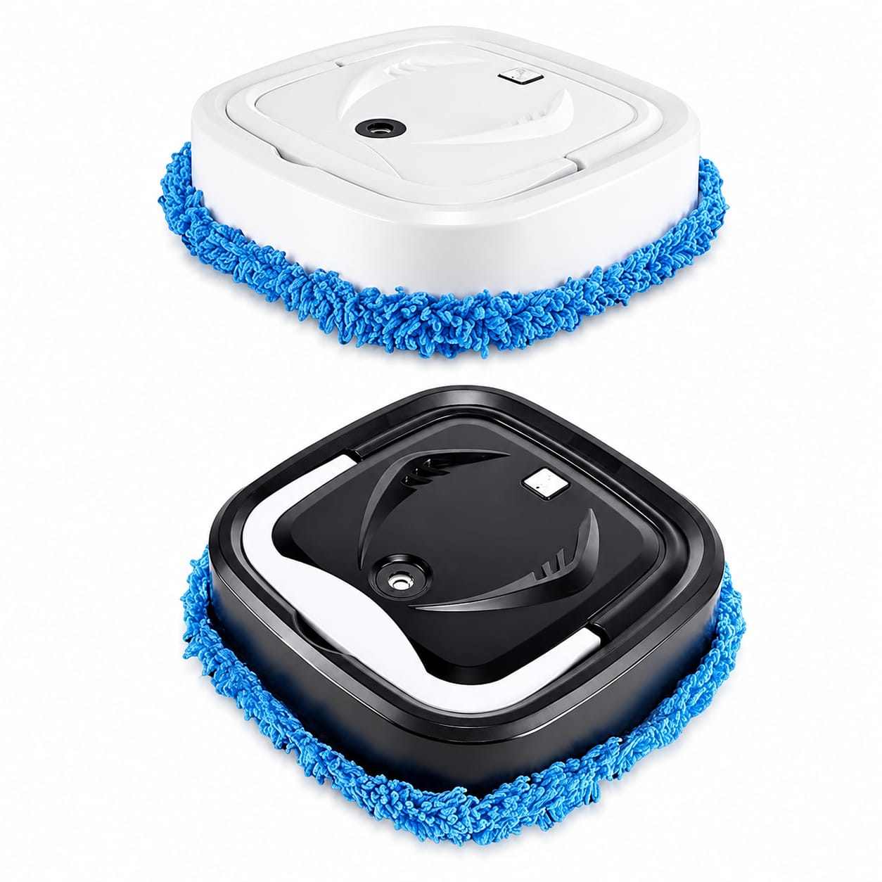 3-in-1 Smart Robot Vacuum Cleaner – Automatic Sweeping & Mopping with Reusable Microfiber Mop Pads for Hardwood, Tile & Marble Floors