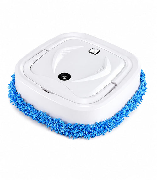 3-in-1 Smart Robot Vacuum Cleaner – Automatic Sweeping & Mopping with Reusable Microfiber Mop Pads for Hardwood, Tile & Marble Floors