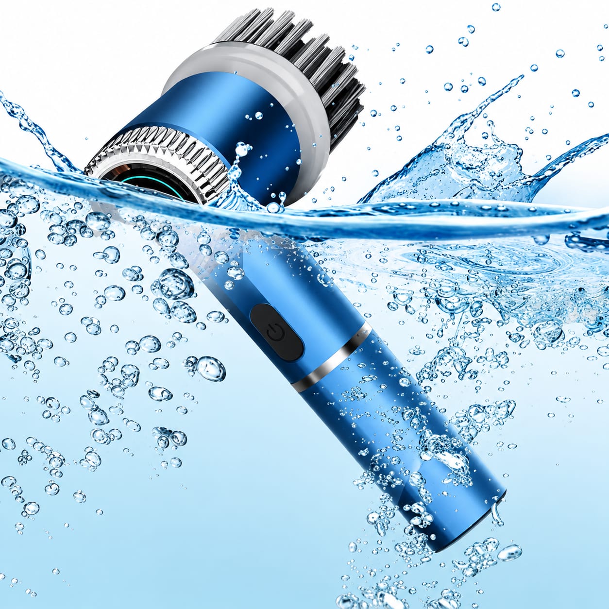 5-in-1 Electric Cleaning Brush | Cordless Rechargeable Spin Scrubber for Kitchen, Bathroom, Dishes, Sink & Tiles | Waterproof Power Cleaning Brush