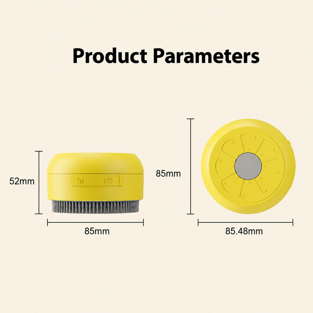 2-in-1 Electric Pet Spray Massage Brush | Steam Grooming & Deshedding Comb for Cats & Dogs | USB Rechargeable