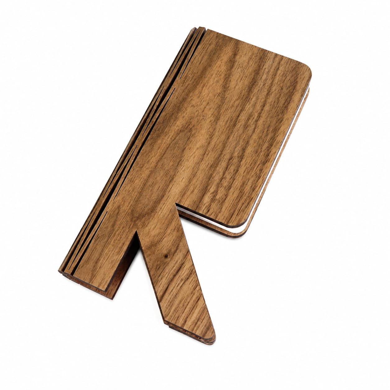 USB Rechargeable Wooden Folding Book Lamp | Portable LED Table Lamp | Modern Bedside Night Light for Bedroom, Office & Home Decor