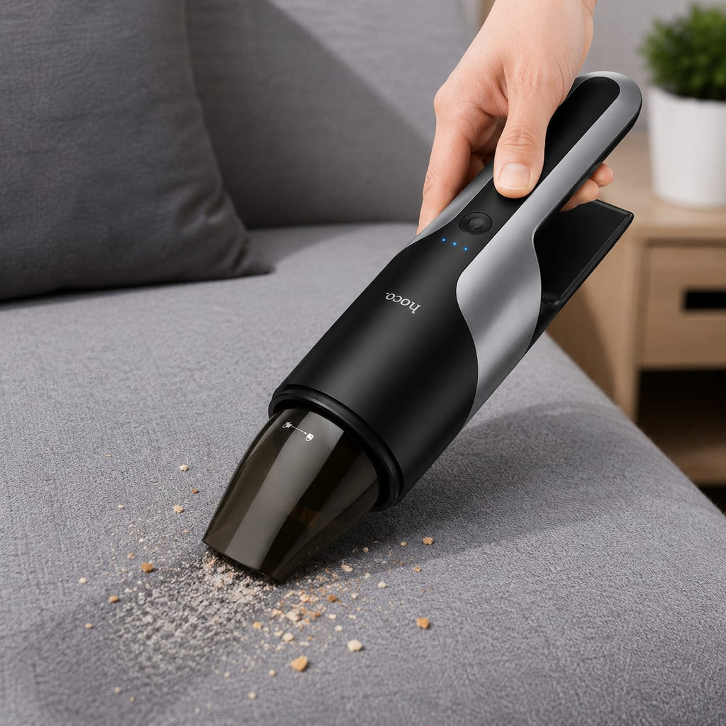 HOCO PH16 Cordless Handheld Vacuum Cleaner – Powerful Portable Car & Home Cleaner