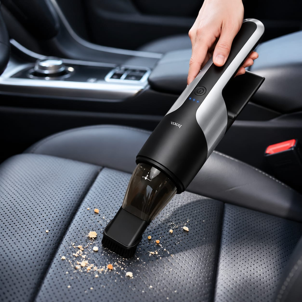 HOCO PH16 Cordless Handheld Vacuum Cleaner – Powerful Portable Car & Home Cleaner