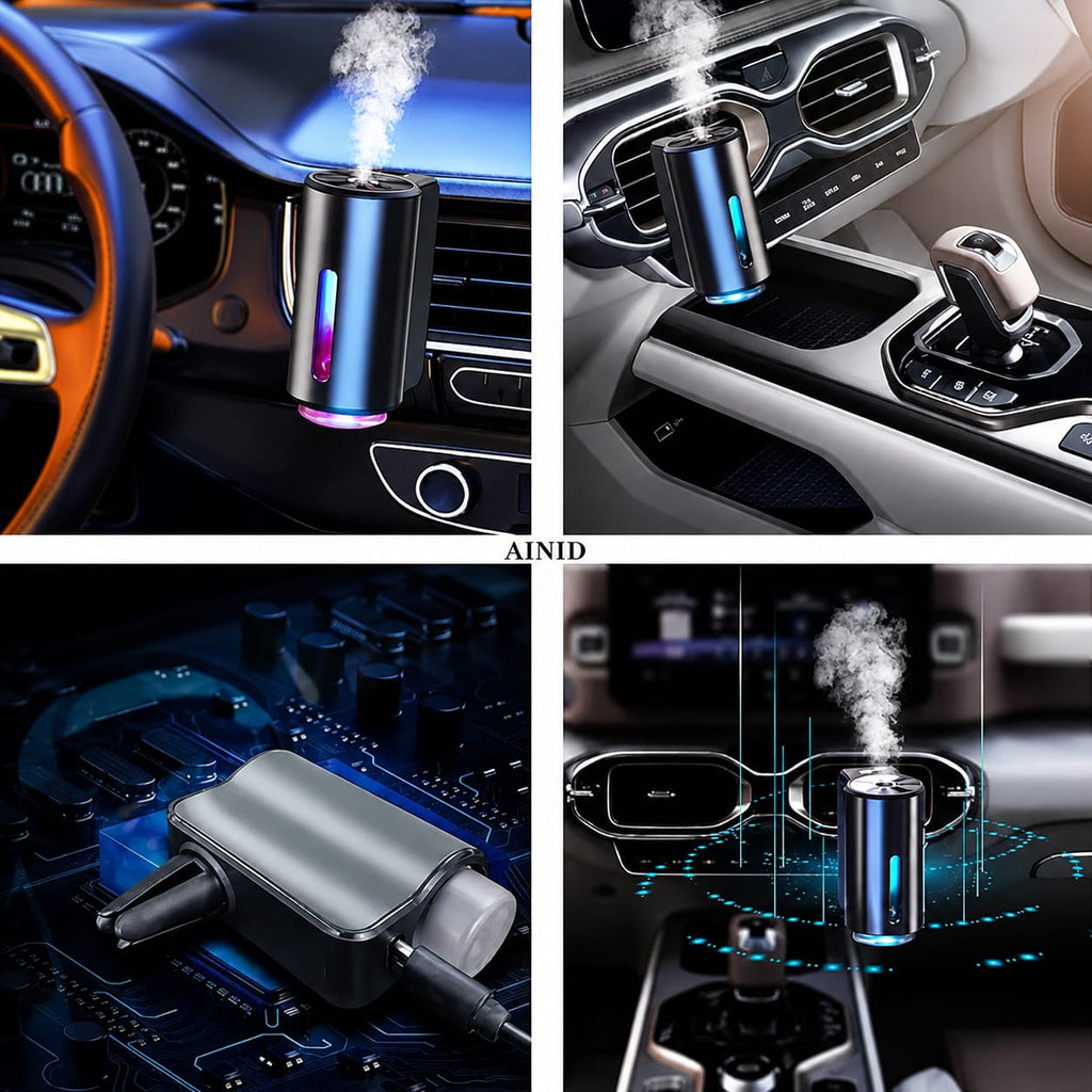 𝗦𝗺𝗮𝗿𝘁 𝗖𝗮𝗿 𝗔𝗿𝗼𝗺𝗮 𝗗𝗶𝗳𝗳𝘂𝘀𝗲𝗿 – 𝗥𝗲𝗰𝗵𝗮𝗿𝗴𝗲𝗮𝗯𝗹𝗲 𝗔𝗶𝗿 𝗙𝗿𝗲𝘀𝗵𝗲𝗻𝗲𝗿 & 𝗘𝘀𝘀𝗲𝗻𝘁𝗶𝗮𝗹 𝗢𝗶𝗹 𝗙𝗿𝗮𝗴𝗿𝗮𝗻𝗰𝗲 𝗗𝗶𝗳𝗳𝘂𝘀𝗲𝗿 𝘄𝗶𝘁𝗵 𝗔𝗱𝗷𝘂𝘀𝘁𝗮𝗯𝗹𝗲 𝗦𝗰𝗲𝗻𝘁 𝗠𝗼𝗱𝗲𝘀, 𝗟𝗘𝗗 𝗟𝗶𝗴𝗵𝘁 & 𝗧𝘆𝗽𝗲-𝗖 𝗖𝗵𝗮𝗿𝗴𝗶𝗻𝗴