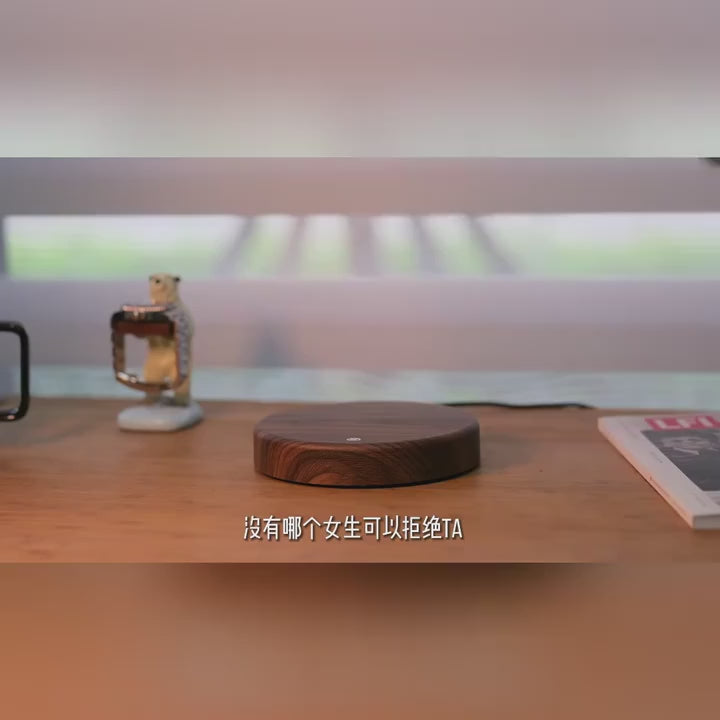 Magnetic Levitating Heart LED Bulb Lamp – Floating Desk Lamp for Home, Office & Bedroom Decor