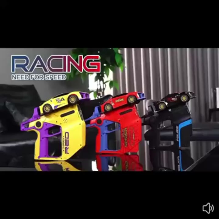 High-Speed 2.4G Infrared RC Battle Racing Car with Gun & Remote Control