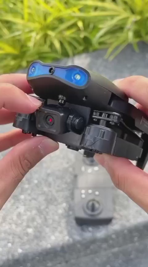 E99 Foldable HD Dual Camera Drone | WiFi FPV Live Video | Altitude Hold | One-Key Return | Headless Mode | RC Quadcopter for Beginners & Outdoor Fun